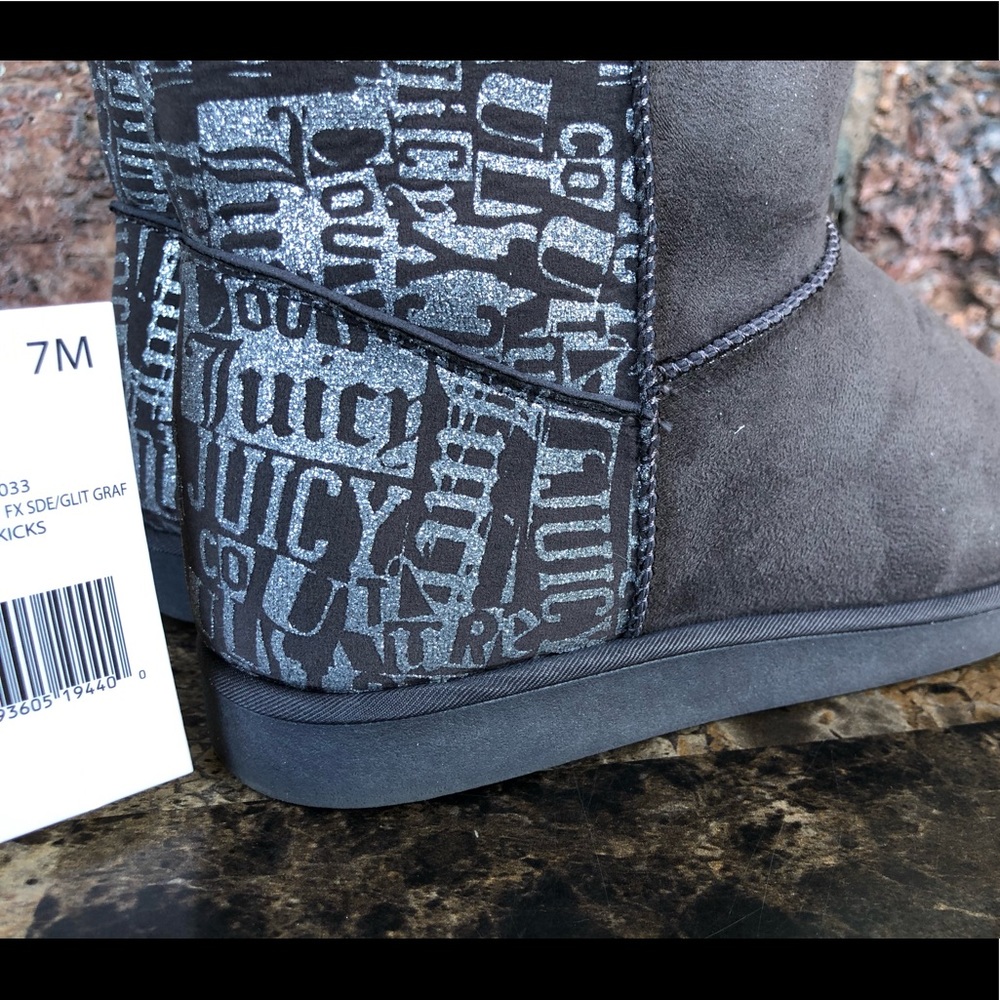 NEW  Juicy Couture Kicks Cold Weather Booties - Picture 5 of 10